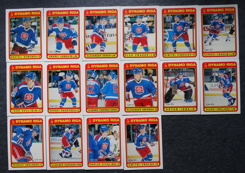Set carte hockey squadra - 16, da