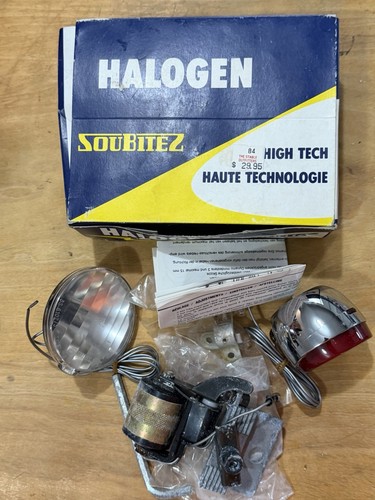 Set luci alogene bicicletta