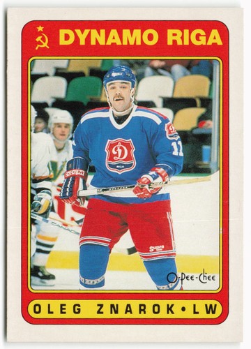 1990 oleg znarok pee chee - 1990-91, o-pee-chee