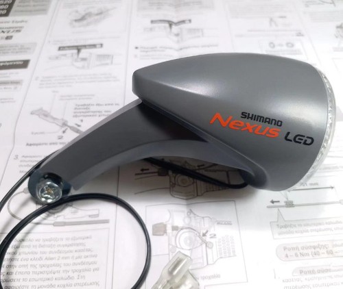 Fanale anteriore bici shimano - fanale,