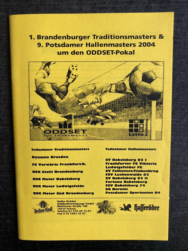 2004 potsdam dinamo - potsdam,
